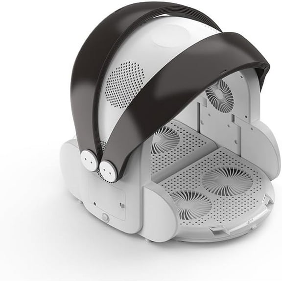 Automatic Hair Dryer Box for Cats and Small Dogs, Foldable Pet Grooming Dryer with 8 High-Velocity Fans, 360° Airflow, 4-Speed Adjustable Temp & Timer, 16 Gallons