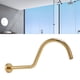 thumbnail image 4 of Tubo de cabezal de ducha brazo de extensión de cabezal de ducha fácil de instalar acabado dorado cepillado para baño ANGGREK Otros, 4 of 8