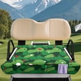 thumbnail image 2 of Bulopur Golf Cart Seat Covers Washable Golf Cart Seat Towel Blanket with 4 Front Pockets Compatible with EZGO, Yamaha, Club Car, 2 of 8