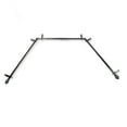 thumbnail image 2 of Alonzo Bay Window curtain rod 20"-36", 38"-72" - Black, 2 of 3