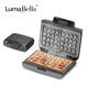 thumbnail image 3 of 1 Plancha de Waffles Rectangular con Protección contra Sobrecalentamiento y Recubrimiento Antiadherente, Mini Waffler LB - Modelo 58058, Ideal para Desayuno Familiar., 3 of 20