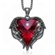 thumbnail image 1 of 2026 XYC Angel Wing Love Heart Necklaces for Women, Silver Tone Pendant Necklace Jewelry Gifts for Women Valentine's/Mother's Day, Anniversary, Birthd, 1 of 5