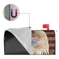 thumbnail image 3 of Bingfone Eagle With USA Flags Magnetic Mailbox Cover Standard Size for Garden Yard Outdoor Decorations-21x18 in, 3 of 7