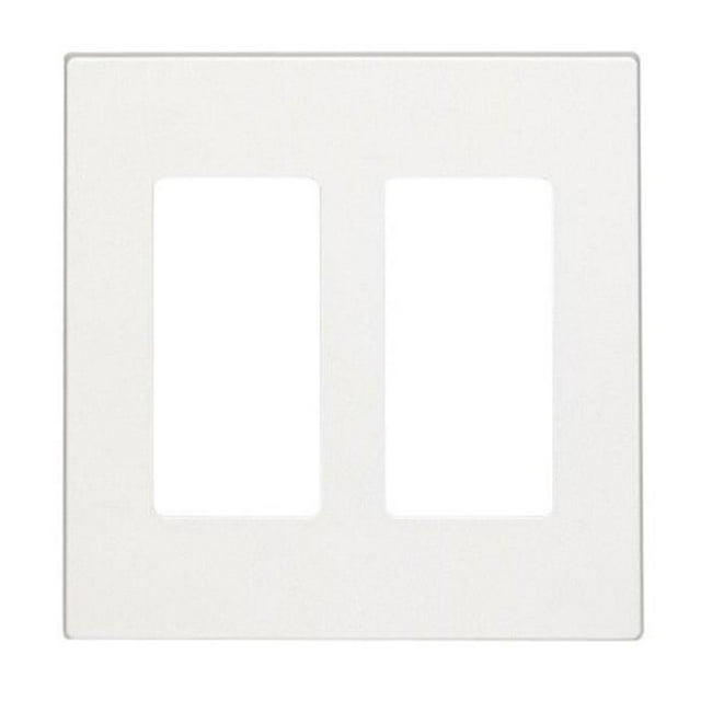 C42-80309-0SW 2 Plaque Murale Sans Vis Blanche