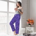 thumbnail image 3 of Fotbe New Year Snowflakes Women's Pajama Pants,Sleepwear Pants,Pj Bottoms Drawstring And Pockets-XX-Large, 3 of 7