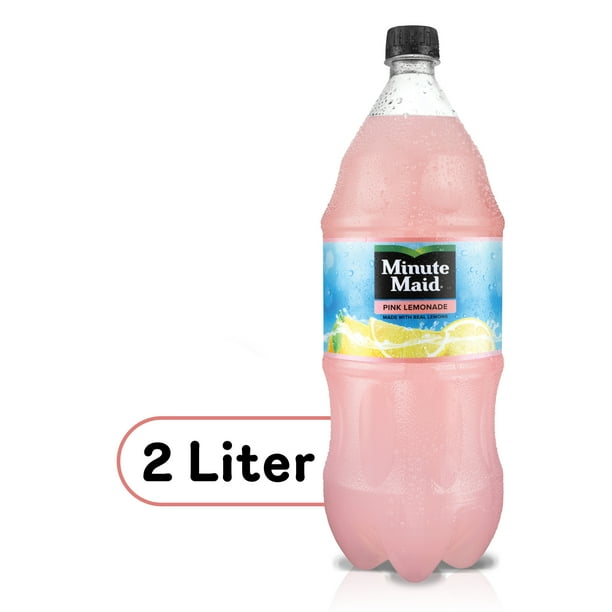 Minute Maid Pink Lemonade, Fruit Drink, 2 Liters