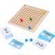 thumbnail image 1 of Tablero de multiplicación de matemáticas Juego de tablero de conteo de madera Interactivo portátil Juguete de conteo de matemáticas Preescolar Kindergarten Juguete educativo Montessori para niños mayo, 1 of 11