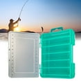 thumbnail image 2 of SIEYIO Tackle Box Fishing Lures Baits Hooks Storage Container Case Multiple Compartment, 2 of 12