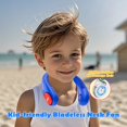 thumbnail image 2 of Ventilador de cuello Kidi Kids, sin aspas, 2600 mAh, recargable, 4 velocidades, 2 of 7