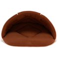 thumbnail image 2 of Dog Bed House Warm Semi Enclosed Soft Comfortable Pet Sleeping Bag Bed for Cat Rabbits Camel 58x48x22cm / 22.8x18.9x8.7in (0.42kg/14.8oz), 2 of 2