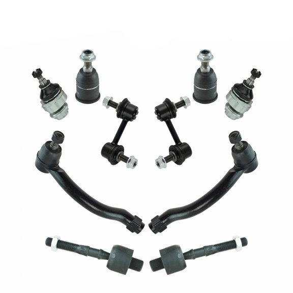 For Acura Front Ball Joint Tie Rod End Sway Bar Steering Suspension Kit Set 10pc