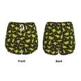 thumbnail image 4 of Disketp Cute Dinosaurs (2) Print Women's Shorts Workout Shorts for Athletic Gym Running Shorts with Phone Pockets Small, 4 of 8