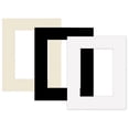 Single Designer 5x7 Mat w/4x6 Opening - Arctic White - Walmart.com