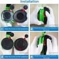 thumbnail image 5 of Geekria Coussinets de Remplacement en Cuir Protéiné pour Écouteurs de Jeu USB Razer Kraken 7.1 Chroma V2, 5 of 5