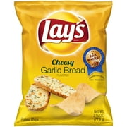 Lay's Cheesy Garlic Bread Potato Chips 2.75 oz. Bag