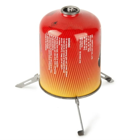 Outdoor Gas Tank Stand Foldable Cartridge Canister Tripod Camping Hiking Cooking Tank Stove