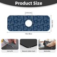 thumbnail image 2 of Sikiie Sea Turtle Splash Guard for Sink Faucet-1 PC Super Absorbent Fast Drying Mat Sink Gadgets-Splash Guard for Kitchen, Sink Mat, 2 of 7