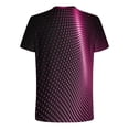 thumbnail image 4 of Chandail en Molleton à Manches Courtes pour Hommes, T-Shirt à Col Rond Imprimé, Mode Décontractée, Coupe Ample pour l'Hiver, Superposition avec Vestes et Shorts, 4 of 5