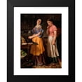 thumbnail image 2 of Lilly Martin Spencer 12x14 Black Modern Framed Museum Art Print Titled - Young Wife; First Stew (1854), 2 of 5