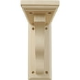 thumbnail image 2 of Ekena Millwork 3 1/2"W x 7"D x 9"H Hamilton Traditional Bracket, Rubberwood (2-Pack), 2 of 4