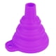 thumbnail image 3 of Embudo retráctil plegable de silicona para el hogar, para fugas de aceite Púrpura, 3 of 6