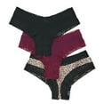 thumbnail image 1 of Victoria's Secret Lace Cheeky Panty Set of 3, 1 of 2