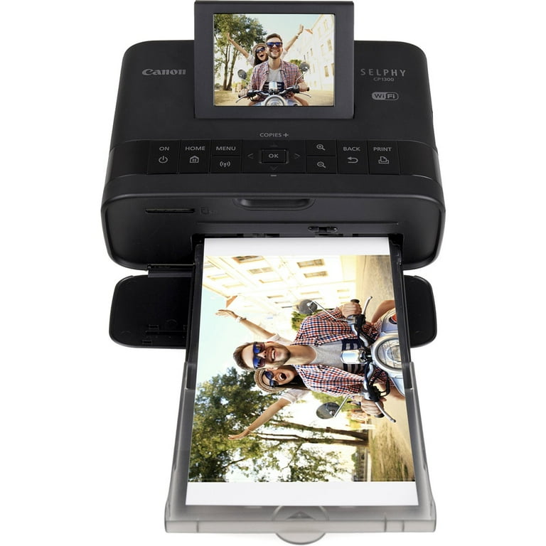 Canon SELPHY CP1300 Portable Compact Photo Printer Black for Phone