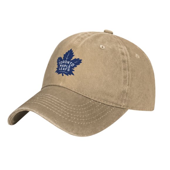 Maple Leafs de Toronto Chapeau Casquette de Cowboy Ajustable Casquette en Denim Casquette de Baseball Casquette Camionneur Chapeau pour Femmes Hommes
