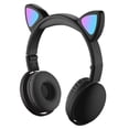thumbnail image 1 of Auriculares LED con oreja de gato TFixol Bluetooth 5.0 color RGB, 1 of 8