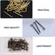 thumbnail image 4 of 300 clavos de fijación para marcos de fotos, clavos de pared de hierro, pasador de cabeza de cobre para el hogar, 4 of 6