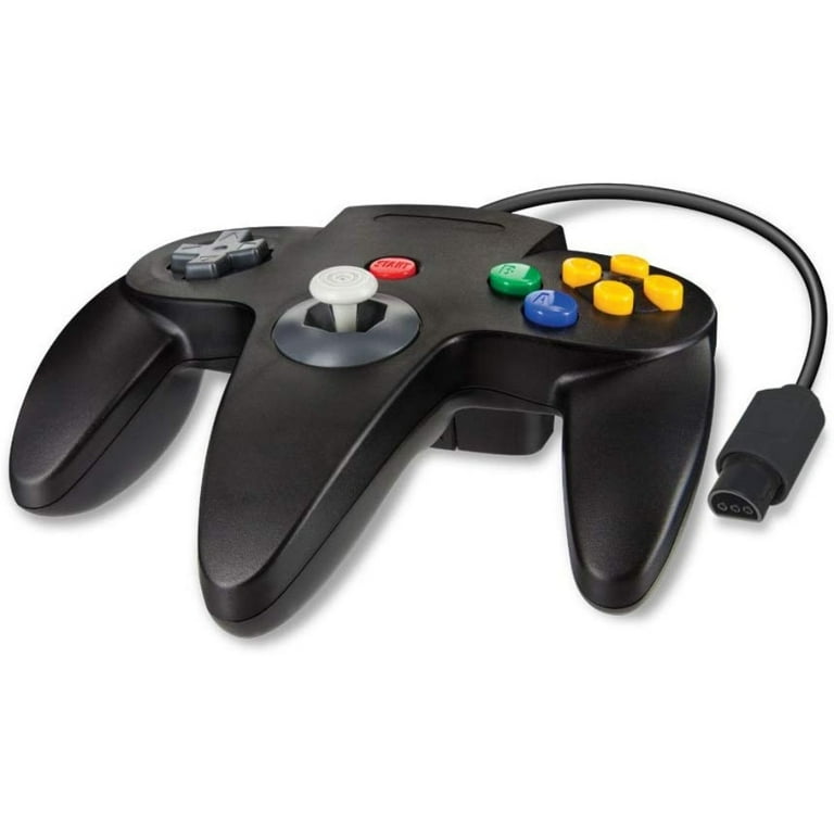 N64 Controller Black Cirka - Walmart.com