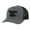 Charcoal/Black, variant on Men's Wolves Not Sheep Patriotic Embroidered Mesh Back Trucker Hat, Black/Red