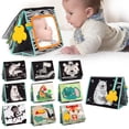 thumbnail image 1 of Libro TINITIGIES para Tummy Time con espejo, mordedores y páginas arrugadas, 1 of 7