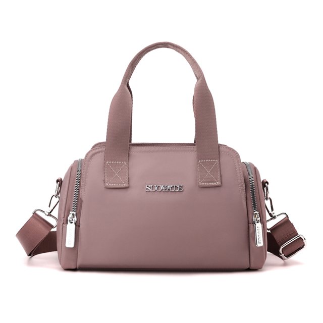 Bolso Hombro Nylon Multifunción Impermeable (taro) Púrpura