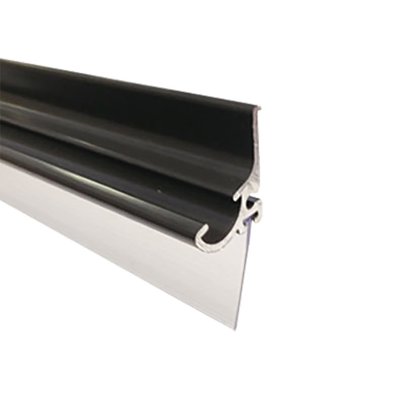 Oil Rubbed Bronze Framed Shower Door Replacement Drip Rail with Vinyl