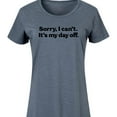thumbnail image 3 of Instant Message - Sorry, I can't. It's My Day Off - Women's Any Way Dress, 3 of 6