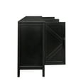 thumbnail image 3 of RONSHIN 4-Door 4-Shelf Cabinet, Standalone Sideboard Storage, Ideal for Living Room, Office, Bedroom - 173, 3 of 9