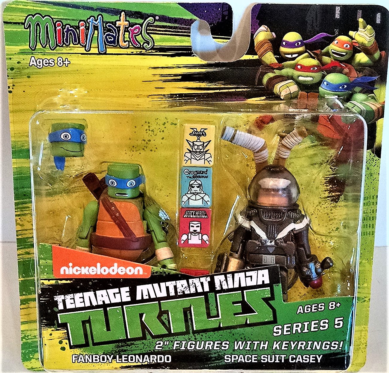 MiniMates Teenage Mutant Ninja Turtles Series 5 Space Suit Michelangelo 