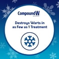 thumbnail image 3 of Compound W Freeze Off Wart Remover, Common and Plantar Warts Removal, 8 Applications, 3 of 13