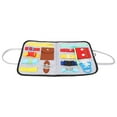thumbnail image 3 of Dementia Activity Board, Dress Learning Board Birthday Gift Bright Color Funny With Letter Patch For Elderly For Hand Exercise, 3 of 8
