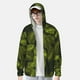 thumbnail image 2 of Fotbe Tropical Palm Leaves Fern Leaf Chaqueta con Protección Solar UPF 50+ para Hombre y Mujer, Camisa con Capucha y Bolsillos-Medium, 2 of 7