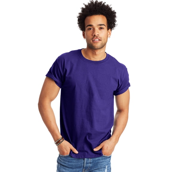 Hanes Authentic Men's T-Shirt Short Sleeve Tee Crewneck Big & Tall Sizes Available sz S-5XL