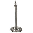 thumbnail image 1 of Rustic Whitewashed Cast Iron Mermaid Extra Toilet Paper Stand 16", 1 of 1