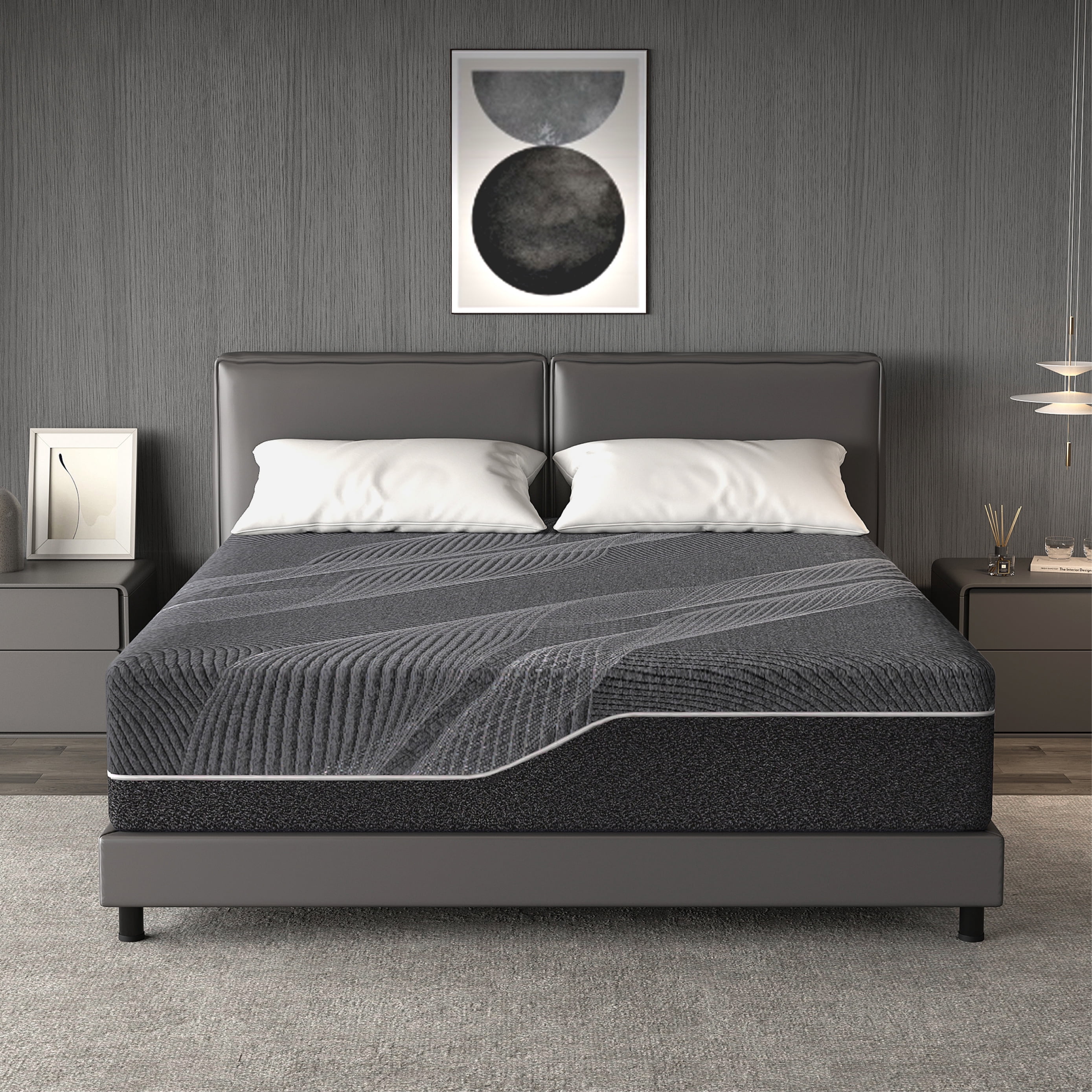 Zinus Spa Sensations Theratouch 12” King Size Airflow Memory Foam