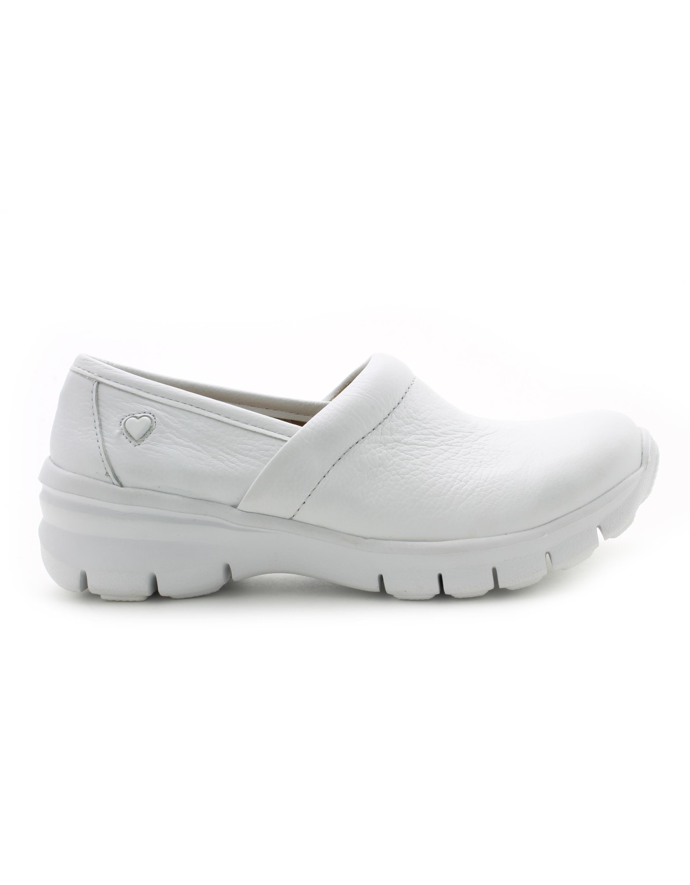 Nurse Mates Women�s Libby Shoe in White, 11 US Walmart