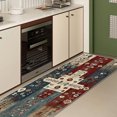 thumbnail image 3 of 2x6 FT Kitchen Runner Rugs Non Skid Washable, Faux Wool Rug Runners for Hallways Bathroom Carpet Runner, Soft Indoor Modern Floor Rug for Entryway Laundry Room, 3 of 11