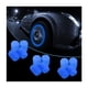 thumbnail image 1 of Tapones para válvulas de neumáticos AUKEPO Luminous, 12 unidades, para coche (azules), 1 of 6