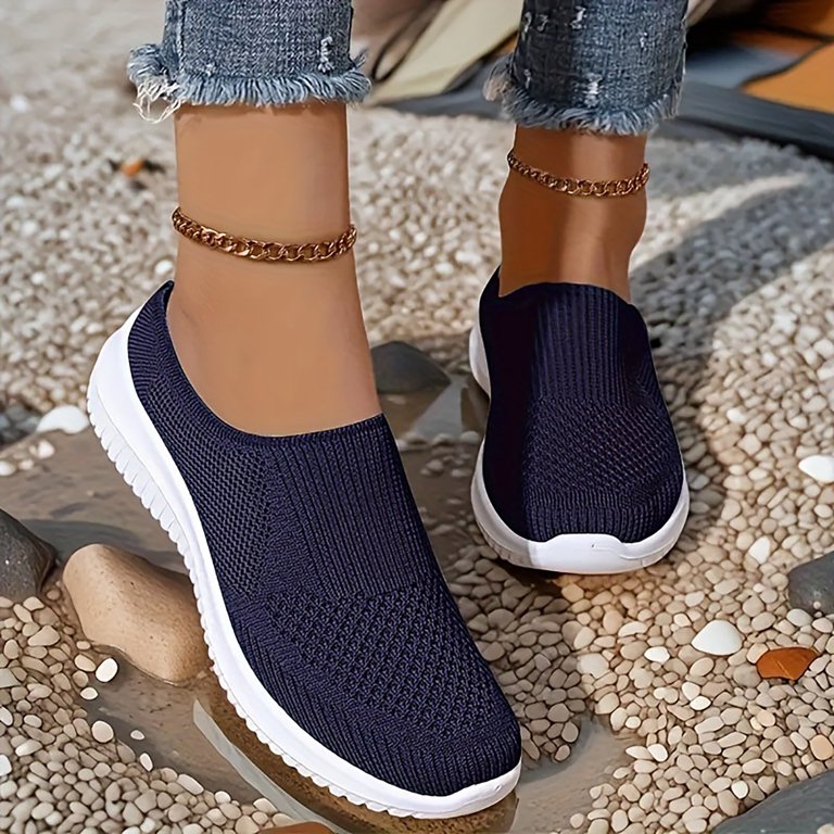 コーメ Slip On Slide On Walking Shoes Mules Sneakers For Women