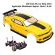 thumbnail image 4 of Shell-carrocería De Coche A Escala 1/10, Marco De Coche Con Control Remoto Y Ala Trasera Para Coches De Carreras Con Distancia Entre Ejes De 26cm, Color Amarillo Y Negro, 4 of 7
