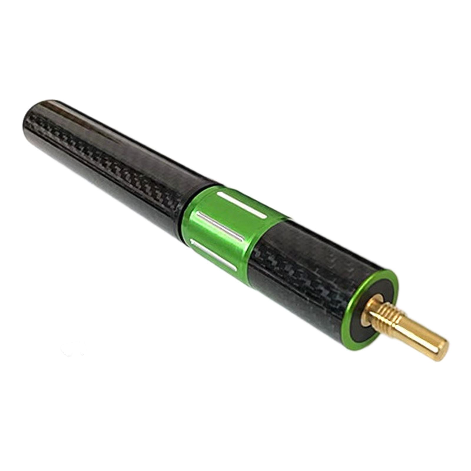funtasica Billiard Cue Extension Pool Cue Extender Comfortable Compact Retractable Exercise Equipment Pool Accessory Pool Cue Extension 9inch